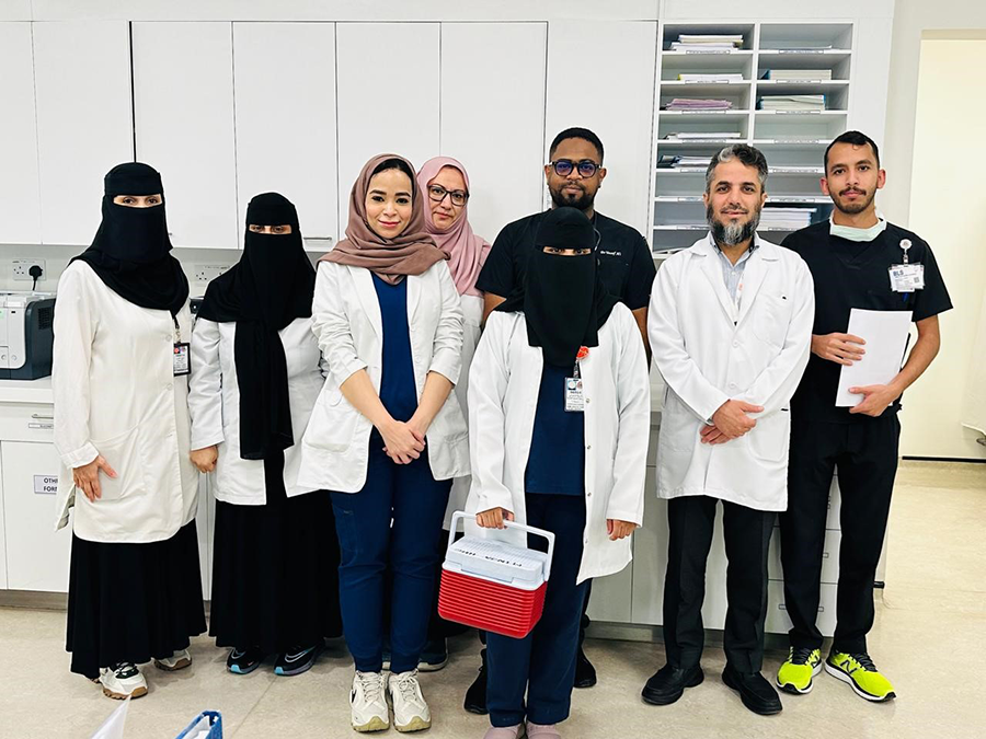 The Home Healthcare Department at KAMC-RD launches Chemotherapy program