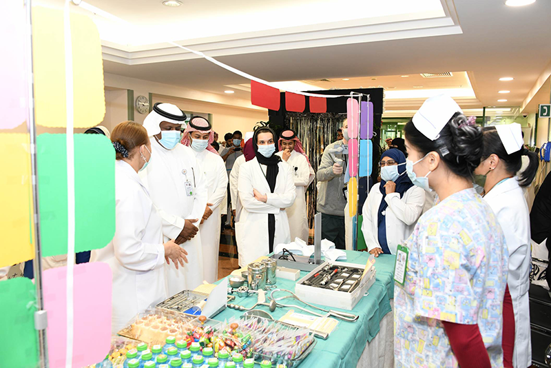 مستشفى الإمام عبد الرحمن بن فيصل بالدمام يحتفي باليوم العالمي للتمريض