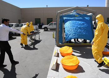  Chemical Spill Safety Drill in King Abdulaziz Hospital - Al Ahsa