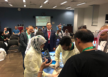 اعتماد مركز تدريب مهارات دعم الحياة المتقدم لوحدة جراحات القلب 