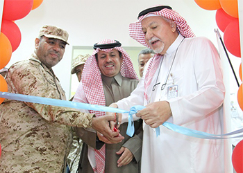 تدشين عيادة التدخين وحملة السكري