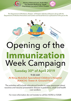 Immunization Week Campaign
