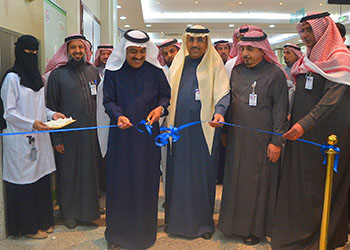 معالي الدكتور القناوي يفتتح التوسعة الجديدة لصيدلية العيادات الخارجية