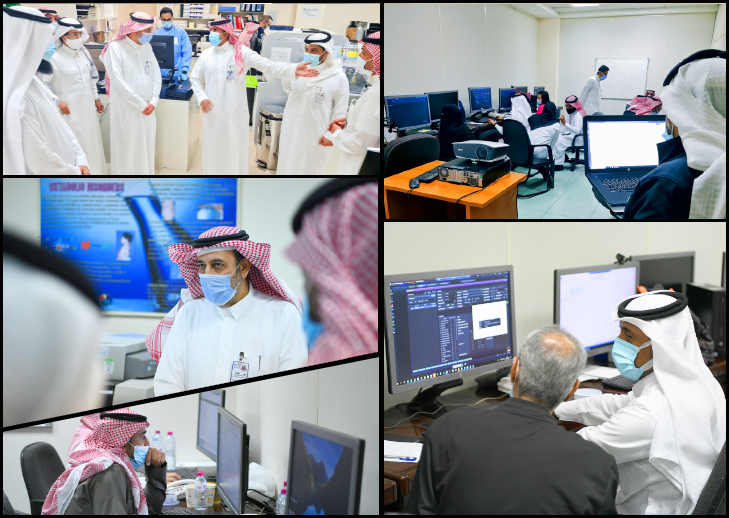 a number of related departments’ management personnel during the New Laboratory Information System launch in Al-Ahsa