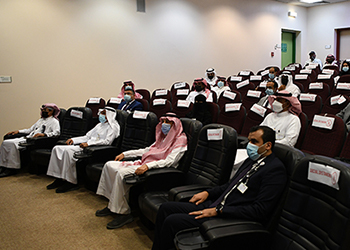 Number of related ‎departments' management personnel in King Abdulaziz Hospital in Al-Ahsa