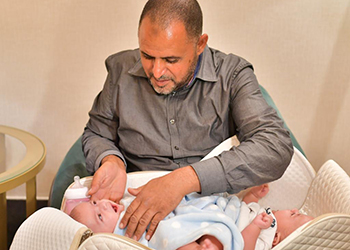 Libyan Conjoined Twins (Muhammad and Ah​​med) Arrive to the Kingdom of Saudi Arabia