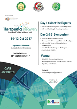 Therapeutics Discovery From Bench To First in-Human Trials Conference