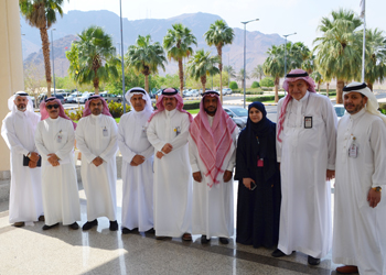 Vice President of KSAU-HS Visi​​ts PMBAH -  Madinah