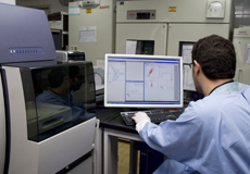 Healthcare worker in the laboratory