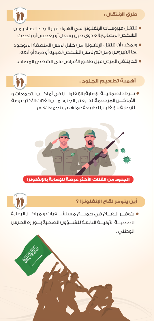 ماهي أهمية تطعيم الجنود؟