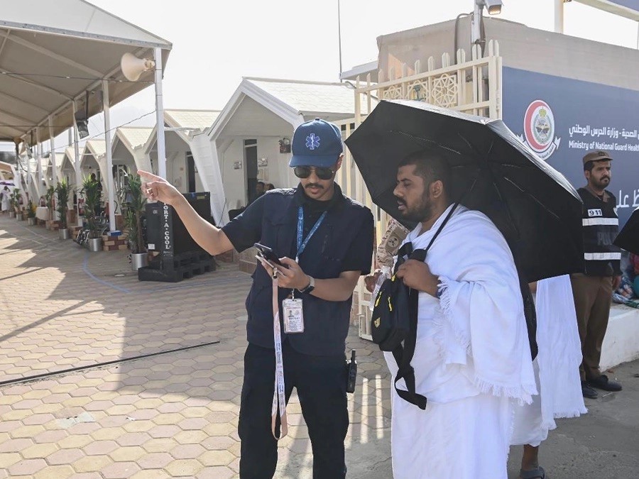 جهود متواصلة لخدمة حجاج بيت الله الحرام
