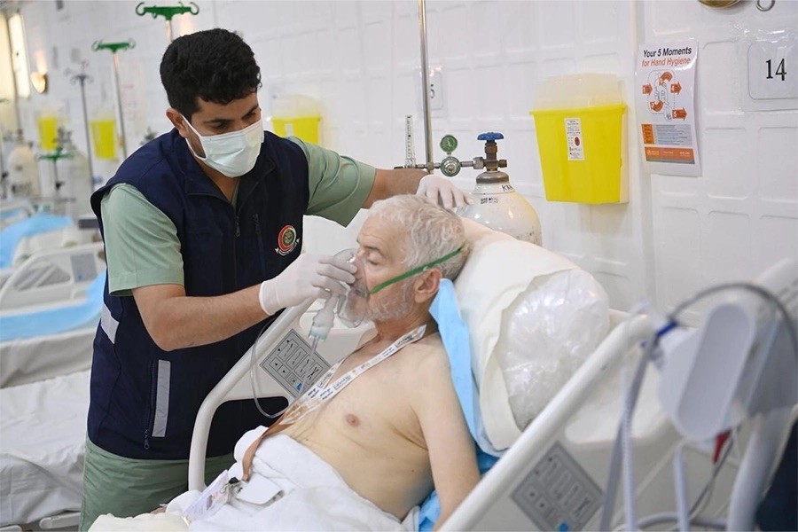 خدمات صحية لضيوف الرحمن