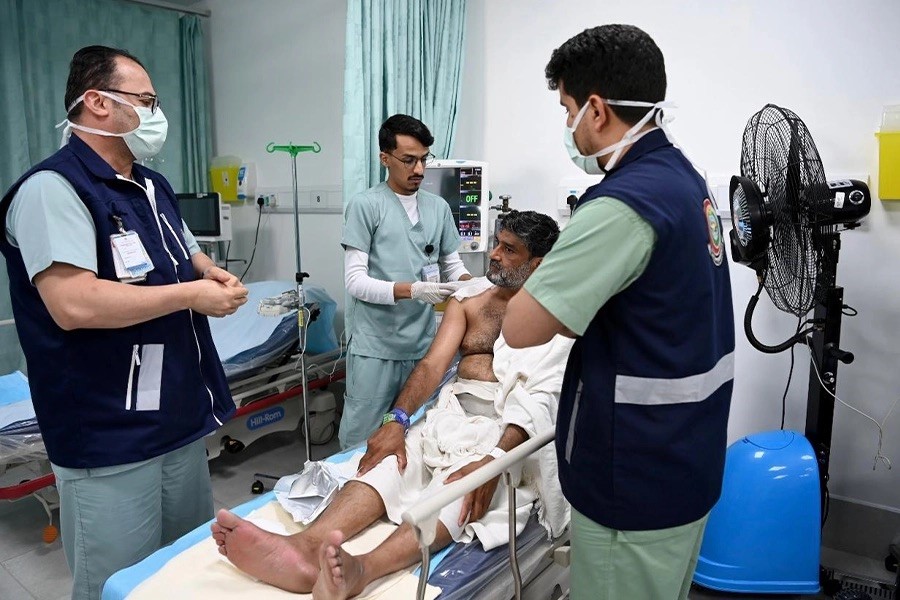 خدمات صحية لضيوف الرحمن