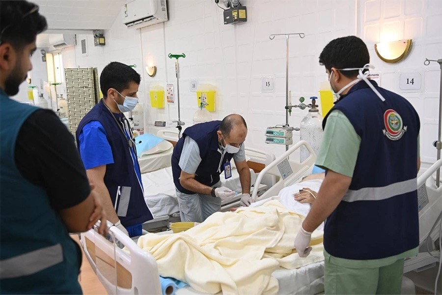 خدمات صحية لضيوف الرحمن