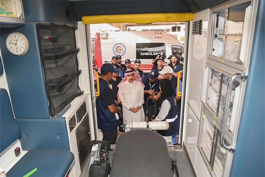 جولة تفقدية على منشآت ومراكز الرعاية الطبية التابعة للشؤون الصحية بوزارة الحرس الوطني